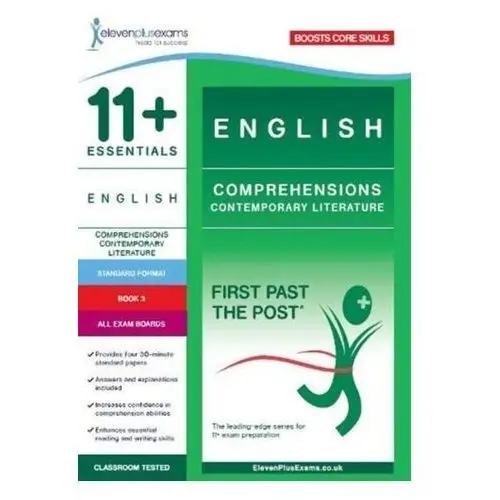 11+ Essentials English: Comprehensions Contemporary Literature Book 3 (Standard Format)