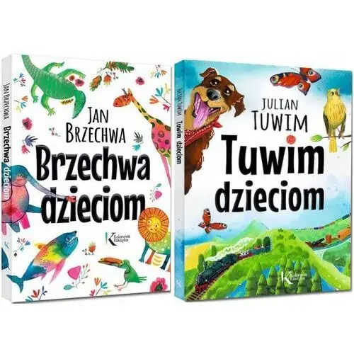 2W1 Brzechwa Dzieciom Tuwim Dzieciom Ilustrowane Lektury Szkolne I III