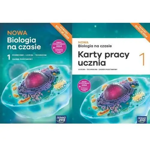 2W1 Nowa Biologia Na Czasie 1 Podręcznik Karty Pracy Ucznia Zp 2024