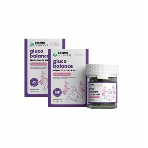 2x Kapsułki Cosma Cannabis Synergy GLUCO BALANCE