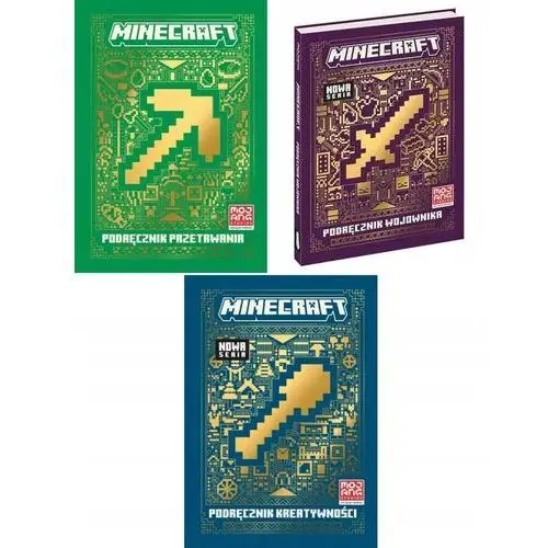 3W1 Minecraft Podręcznik Kreatywności Wojownika