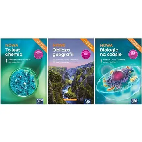 3W1 Podręcznik 1LO Zp To Jest Chemia+oblicza Geografii+biologia Na Czasie