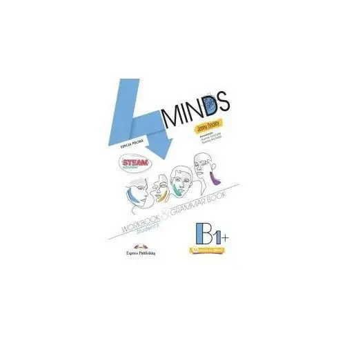 4 Minds B1+. Student`s Workbook & Grammar Book + kod DigiBook