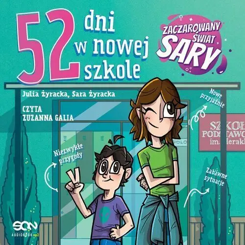 52 dni w nowej szkole - audiobook