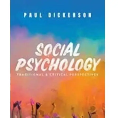 9781529732085 Social psychology