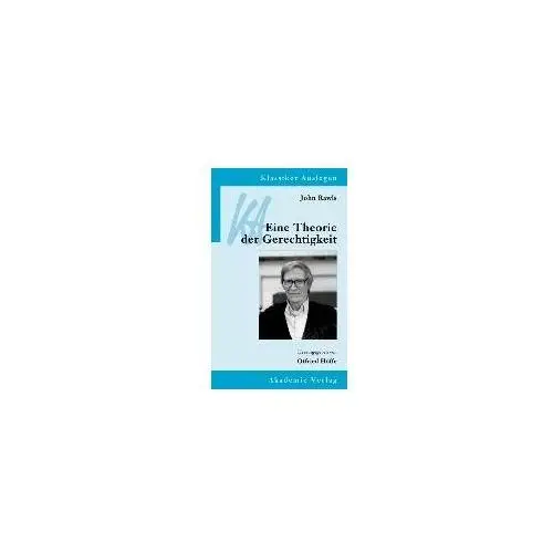 9783050064321 John rawls: eine theorie der gerechtigkeit