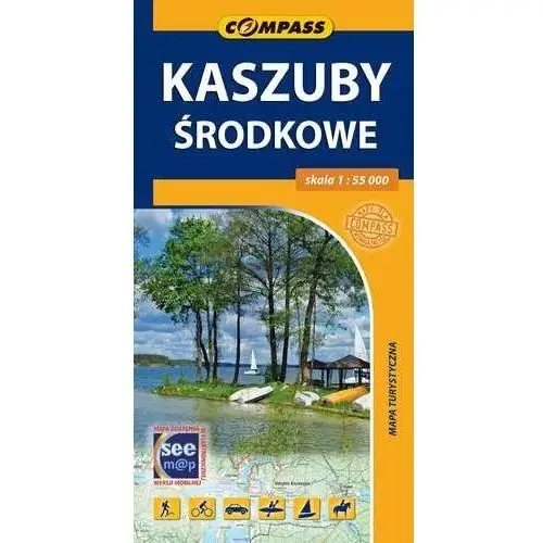 Kaszuby Środkowe. Mapa turystyczna 1:55 000