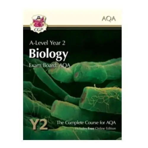 A-Level Biology for AQA: Year 2 Student Book with Online Edition CGP Books