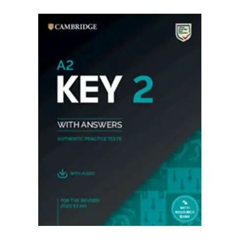 A2 key 2. student's book with answers with audio with resource bank
