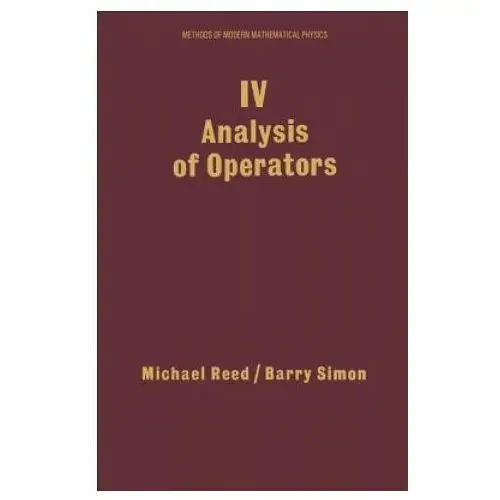 IV: Analysis of Operators