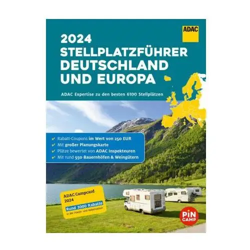 Adac stellplatzführer 2024 deutschland und europa Adac reiseführer