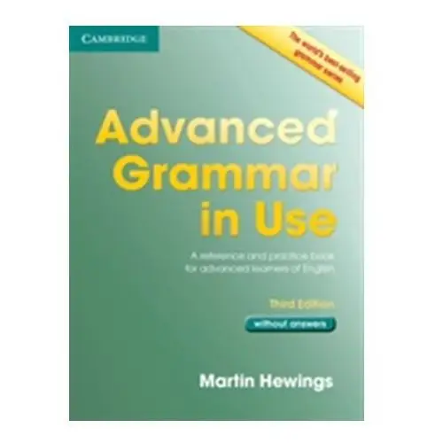 Advanced grammar in use book without answers (książka) Cambridge university press