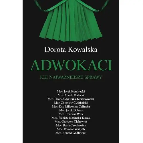 Adwokaci. ich najważniejsze sprawy