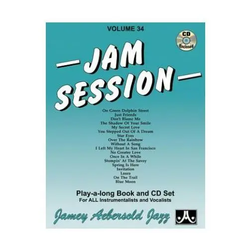 Jamey Aebersold Jazz - Jam Session, Vol 34: Book & 2 CDs