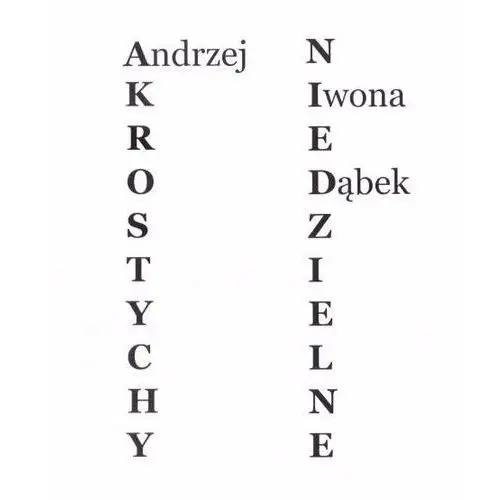 Akrostychy niedzielne