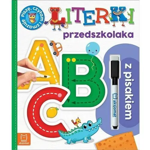 Literki przedszkolaka z pisakiem. piszę, czytam i zmazuję Aksjomat 2