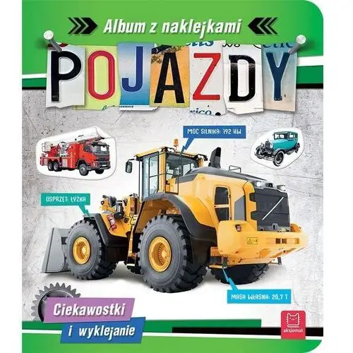 Pojazdy. album z naklejkami. ciekawostki, AKS317-2
