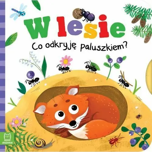 W lesie. co odkryję paluszkiem?, AKS406-3