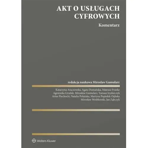 Akt o usługach cyfrowych. Komentarz