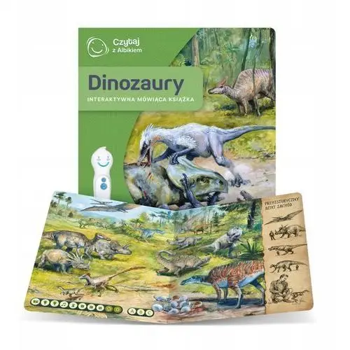 Albi Dinozaury Interaktywna Mówiąca Książka Czytaj Z Albikiem 6+