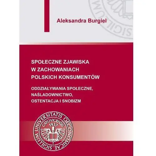 Społeczne zjawiska w zachowaniach polskich konsumentów