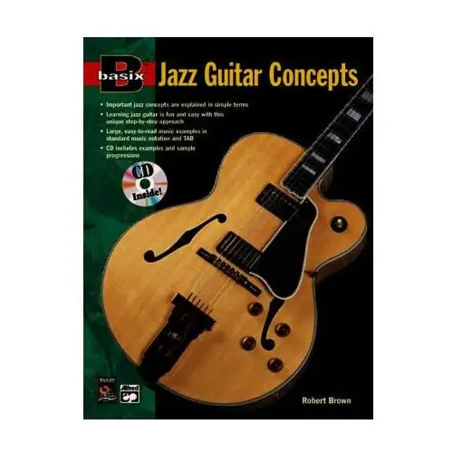 Alfred music publishing Basix jazz guitar concepts: book & cd