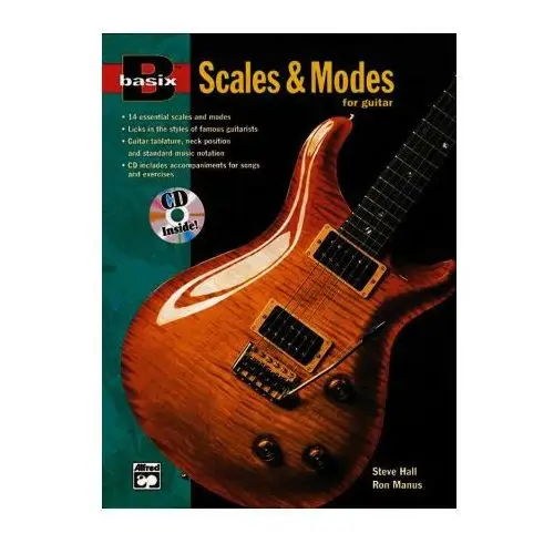 Basix scales and modes for guitar: book & cd Alfred music publishing