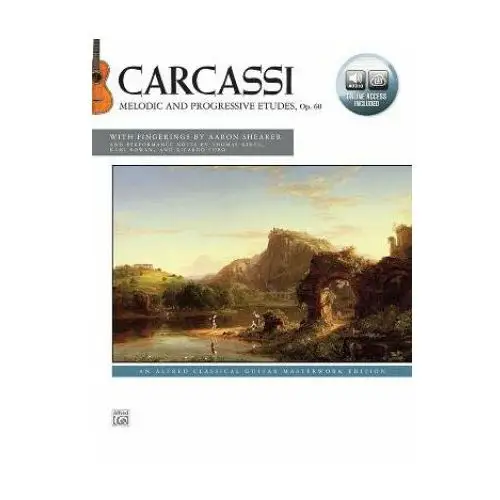 Carcassi: Melodic and Progressive Etudes, Opus 60, m. 1 Buch, m. 1 Online-Zugang