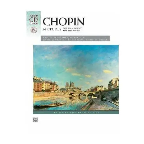 Chopin: 24 etudes, op. 10 & op. 25 for the piano Alfred music publishing
