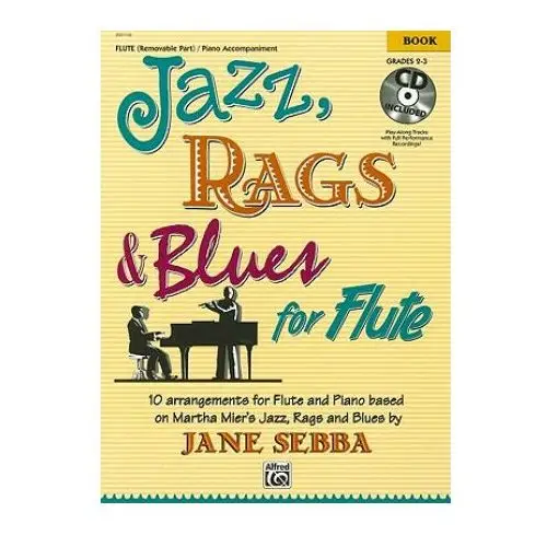 Alfred music publishing Jazz, rags & blues for flute