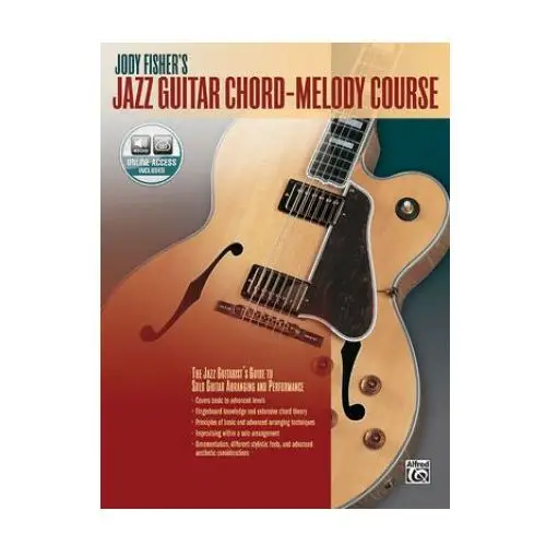 Alfred music publishing Jody fisher's jazz guitar chord-melody course, m. 1 audio-cd