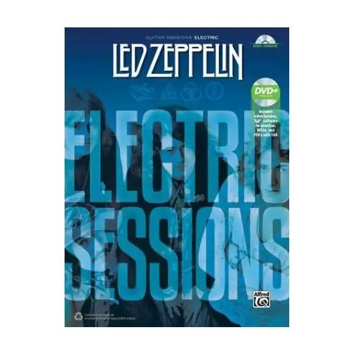 Led zeppelin - electric sessions: guitar tab, book & dvd Alfred music publishing