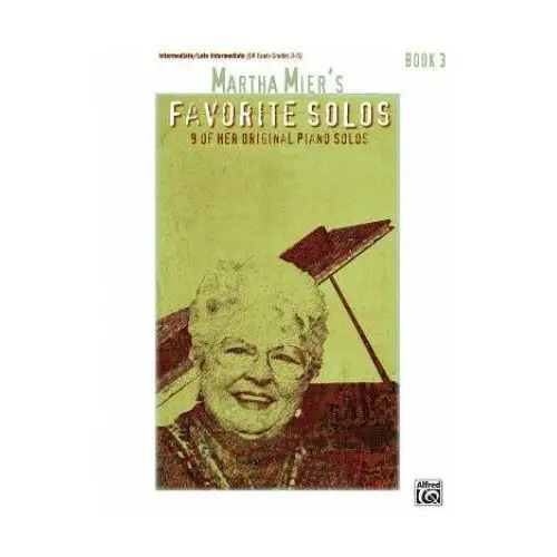 Martha mier favorite solos bk 3 Alfred music publishing