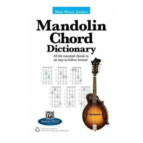 Alfred music publishing Mini music guides: mandolin chord dictionary