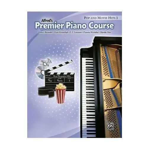 Alfred music publishing Premier piano course pop and movie hits, bk 3