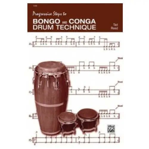 Progressive steps to bongo and conga drum technique Alfred music publishing