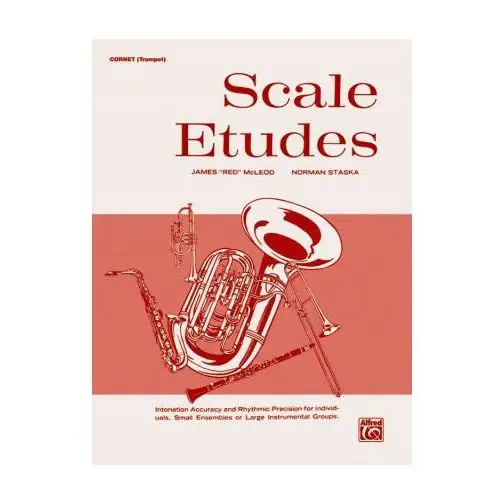 Alfred music publishing Scale etudes: cornet (trumpet)