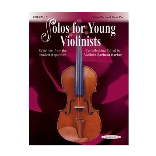 Alfred music publishing Solos for young violinists - violin part and piano accompaniment, volume 5