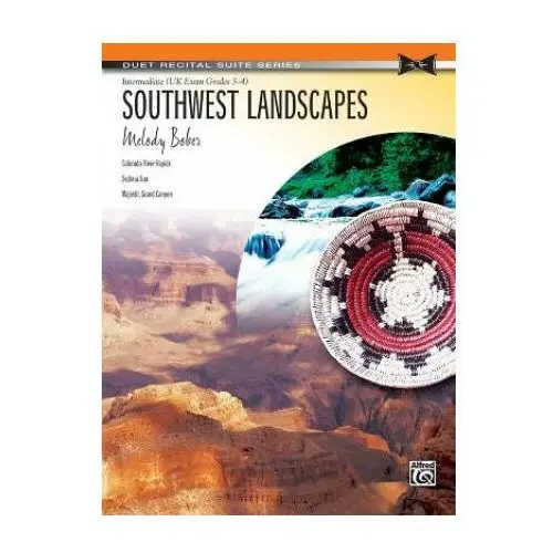 Alfred music publishing Southwest landscapes 1pf 4hnds