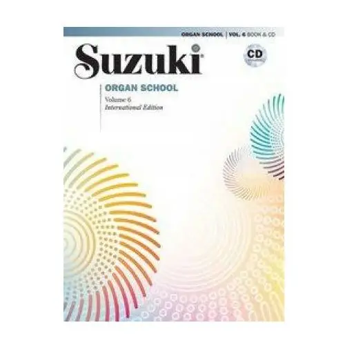 SUZUKI ORGAN SCHOOL 6 WITH CD