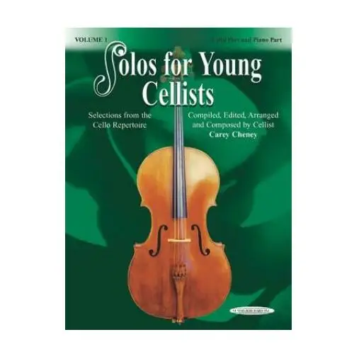 Alfred music publishing Suzuki solos young cellists 1 vcpno