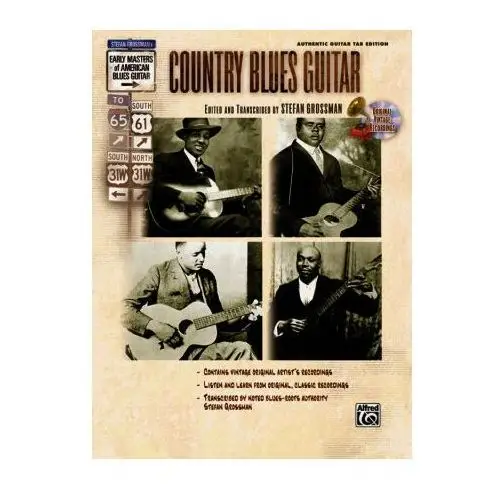 Alfred pub co Country blues guitar