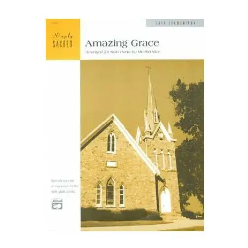 Alfred publishing co (uk) ltd Amazing grace piano solo