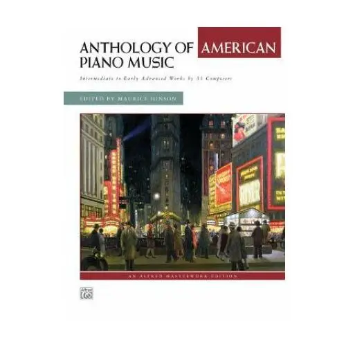 Alfred publishing co (uk) ltd Anthology of american piano music