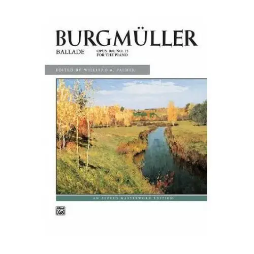 Alfred publishing co (uk) ltd Burgmullerballadepalmer