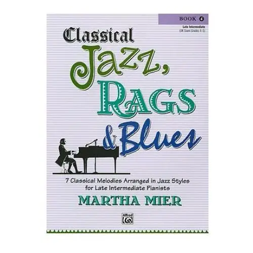 Alfred publishing co (uk) ltd Classical jazz rags bluesbook 4
