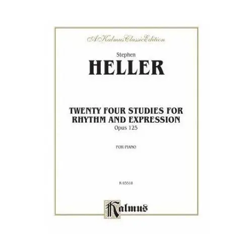 Alfred publishing co (uk) ltd Heller 24 piano studies op125 p