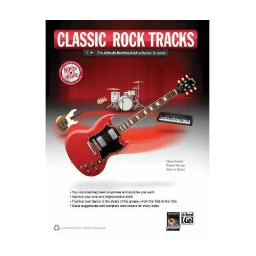 Alfred publishing co (uk) ltd Rock guitar tracks book & cd