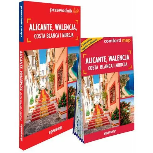 Alicante, Walencja, Costa Blanca i Murcja light: przewodnik + mapa