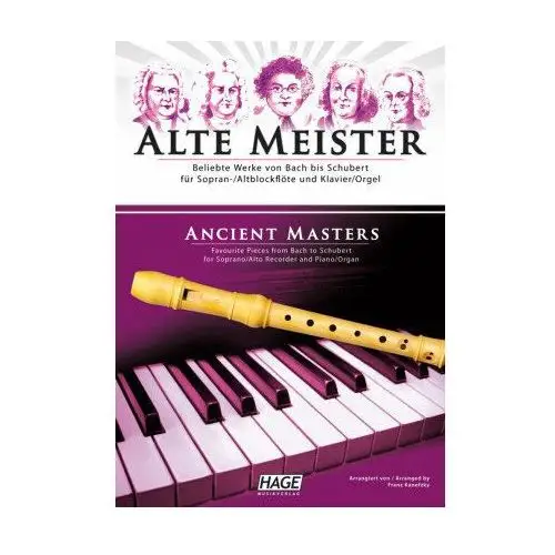 Alte Meister für Sopran-/Altblockflöte und Klavier/Orgel